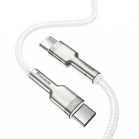 BASEUS KABEL USB-C DO USB-C 100W 1M DO ŁADOWANIA TELEFONÓW 2.0A 100W Z MOCĄ