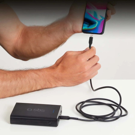 SBS KABEL DO LIGHTNING 1M USB-C DO IPHONE 11 12 13 14 15 SZYBKIE ŁADOWANIE