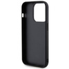 Etui Guess Quilted Metal Logo na iPhone 15 Pro Max - czarne