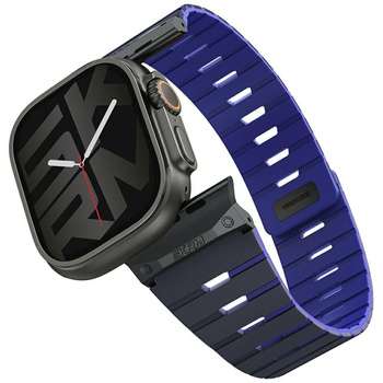 Pasek Skinarma Gemini do Apple Watch     49/46/45/44 mm granatowy