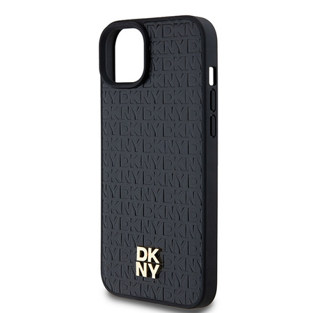 DKNY ETUI HARDCASE SKÓRZANE DO IPHONE 15 PLUS 14 PLUS DO MAGSAFE MONOGRAM