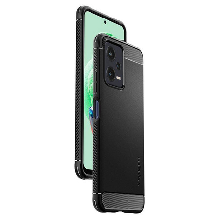 SPIGEN RUGGED ARMOR XIAOMI REDMI NOTE 12 5G / POCO X5 5G MATTE BLACK