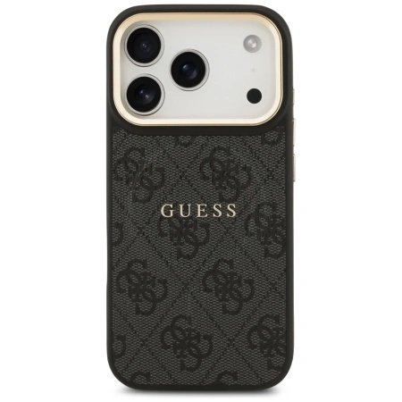 GUESS ETUI 4G PU CLASSIC LOGO MAGSAFE DO IPHONE 17 PRO LUKSUSOWA OCHRONA