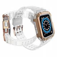 HURTEL PROTECT STRAP BAND OPASKA Z ETUI DO APPLE WATCH 7 6 5 4 3 2 SE 45 44