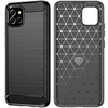 Carbon Case elastyczne etui pokrowiec Samsung A03S EU (166.5) czarny