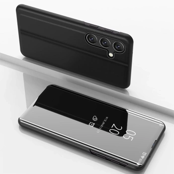HURTEL ETUI CLEAR VIEW CASE DO SAMSUNG GALAXY S24 FE POKROWIEC Z KLAPKĄ