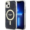 Etui Guess GUHMP14MPCUMAK na iPhone 14 Plus 6.7" - czarne Marble MagSafe