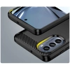 HURTEL CARBON CASE ETUI DO MOTOROLA MOTO G62 5G ELASTYCZNY SILIKONOWY