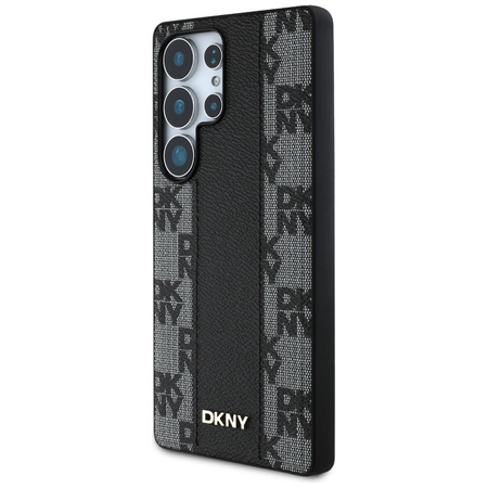 DKNY ETUI SKÓRZANE CHECKERED DO SAMSUNG GALAXY S25 ULTRA DO MAGSAFE