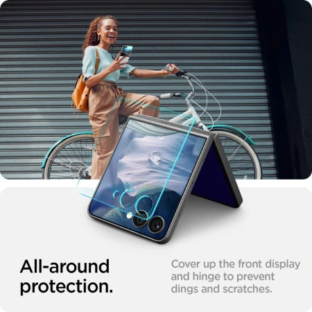 SPIGEN SZKŁO HARTOWANE GLAS.TR EZ FIT HD DO SAMSUNG GALAXY Z FLIP 7