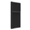 Nillkin Synthetic Fiber S Case etui Samsung Galaxy S23 Ultra pokrowiec osłona na aparat czarne