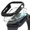 RINGKE ETUI SLIM 2-PACK DO APPLE WATCH 10 46 MM PRZEZROCZYSTY MATOWY CZARNY