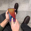 Card Armor Case etui pokrowiec do Xiaomi Redmi 10X 4G / Xiaomi Redmi Note 9 portfel na kartę silikonowe pancerne etui Air Bag czarny