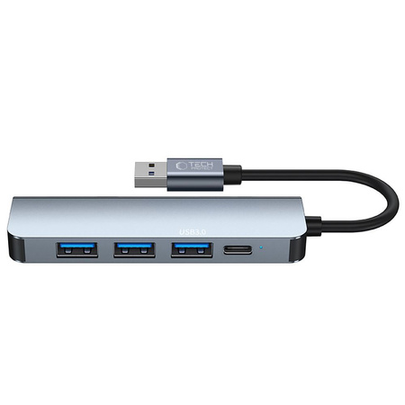 TECH-PROTECT HUB 5IN1 DO LAPTOPA USB-C HDMI ETHERNET KOMPATYBILNY Z MACBOOK