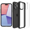 Spigen Crystal Hybrid, matte black - iPhone 15 Pro