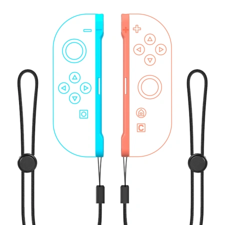 Pakiet akcesoriów rodzinnych 15 w 1 do konsoli Nintendo Switch 2 - zestaw pomarańczowy i niebieski