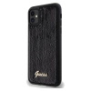 Etui Guess Sequin Script Metal na iPhone 11 / Xr - czarne