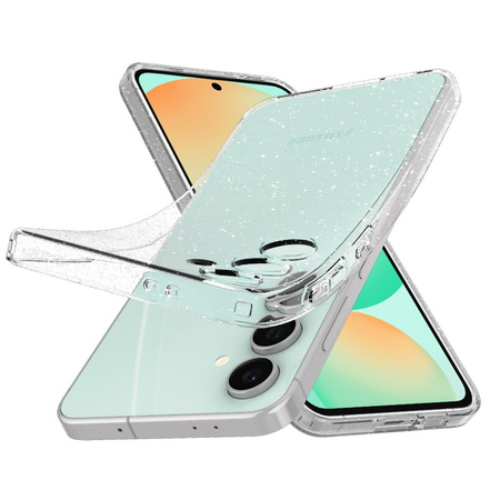 SPIGEN LIQUID CRYSTAL ETUI DO SAMSUNG GALAXY S24 FE ELASTYCZNE ZBROKATOWANE