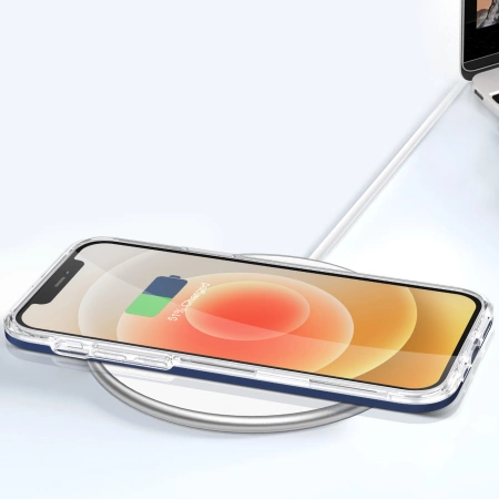 HURTEL ETUI POKROWIEC DO IPHONE 12 3IN1 Z RAMKĄ OCHRONA PRZED ZARYSOWANIAMI