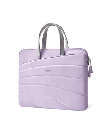 INNOSTYLE DAMSKA TORBA NA LAPTOPA 14 WODOODPORNA CARRYLITE SLIM FIOLETOWA