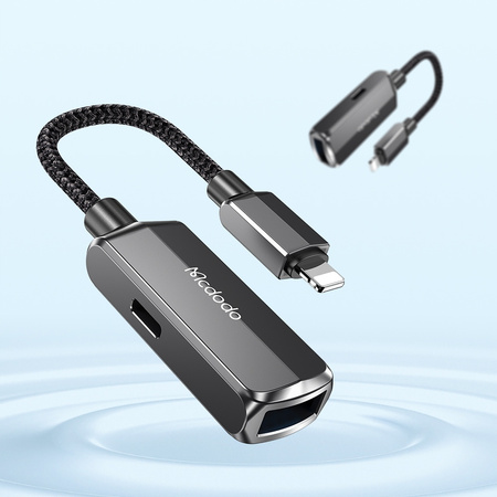 Adapter for iPhone connector for Apple phone to OTG USB 3.0 McDodo