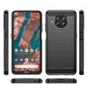 HURTEL CARBON CASE POKROWIEC ELASTYCZNY DO NOKIA X100 WYSOKA OCHRONA I STYL