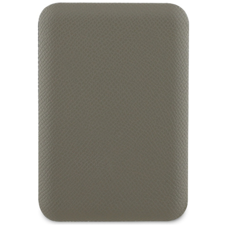 Powerbank indukcyjny Guess Grained       Triangle 5000mAh 15W USB-C MagSafe brązowy