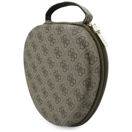 Etui na słuchawki Guess Carry Box        brązowy