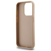 DKNY ETUI DO IPHONE 15 PRO 6.1 QUILTED STACK LOGO CASE ZAMKNIĘCIE POKROWIEC