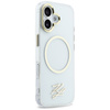 Etui Karl Lagerfeld IML KL Script Logo   MagSafe do iPhone 17 przezroczysty