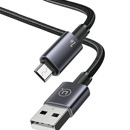 USAMS KABEL USB NA MICRO-USB 2A DO TELEFONÓW 1,2M Z SZYBKIM ŁADOWANIEM