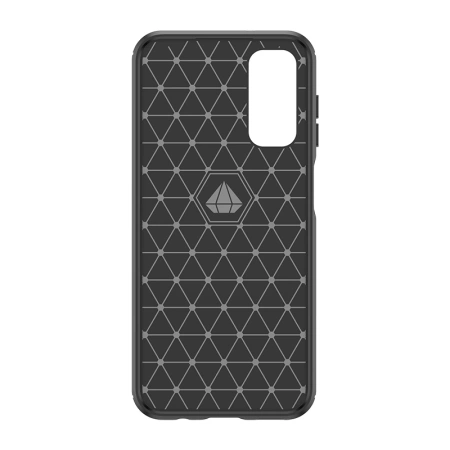 Elastyczne etui wzór karbon do Samsung Galaxy M14 Carbon Case - czarne