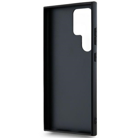 DKNY POKROWIEC DO SAMSUNG S24 ULTRA S928 HARDCASE SKÓRZANY Z LOGO METALOWYM