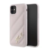 KARL LAGERFELD ETUI HARDCASE DO IPHONE 11 XR 6.1 DIAGONAL QUILTED SCRIPT