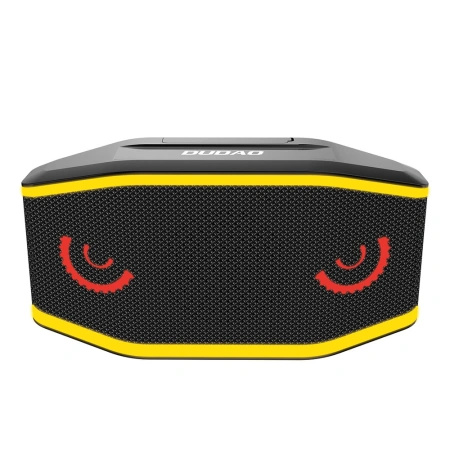 Dudao wodoodporny IP7 głośnik bezprzewodowy Bluetooth 5.0 RGB 5W 1200mAh czarny (Y10XS-black)