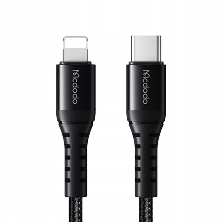 MCDODO KRÓTKI KABEL USB-C LIGHTNING SZYBKIE ŁADOWANIE DO IPHONE 13 14 20CM