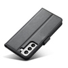 Magnet Case elegancki futerał etui pokrowiec z klapką i funkcją podstawki Samsung Galaxy S22+ (S22 Plus) czarny