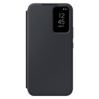Samsung Smart View Wallet Case etui Samsung Galaxy A54 5G pokrowiec z inteligentną klapką okienkiem portfel na kartę czarne (EF-ZA546CBEGWW)