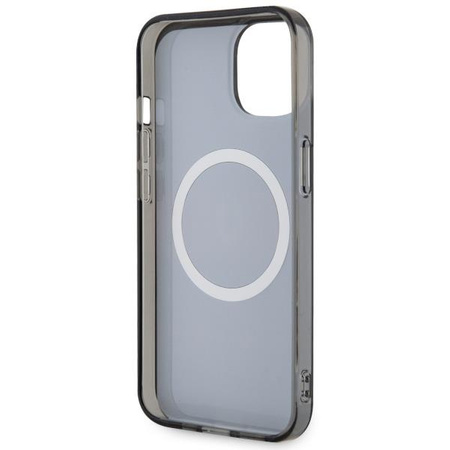 Etui Ferrari FEHMP14SUCOK na iPhone 14 - czarne IMD Combi Magsafe