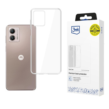 3MK ETUI CASE POKROWIEC DO MOTOROLA MOTO G53 PRZEZROCZYSTE WYSOKIEJ JAKOŚCI