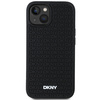 DKNY ETUI HARDCASE DO IPHONE 15 14 13 Z 3D RUBBER REPEAT PATTERN OCHRONNE