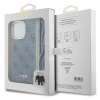 Etui Guess Crossbody Cord 4G Print na iPhone 15 Pro - niebieskie