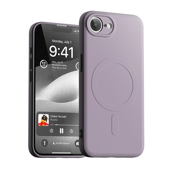 MERCURY ETUI SEMI-SILICONE MAGSAFE DO IPHONE 16E CASE Z MAGNETYCZNYM