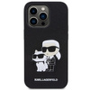 Etui Karl Lagerfeld KLHCP14XSANKCPK na iPhone 14 Pro Max 6.7" hardcase - czarne Saffiano Karl&Choupette