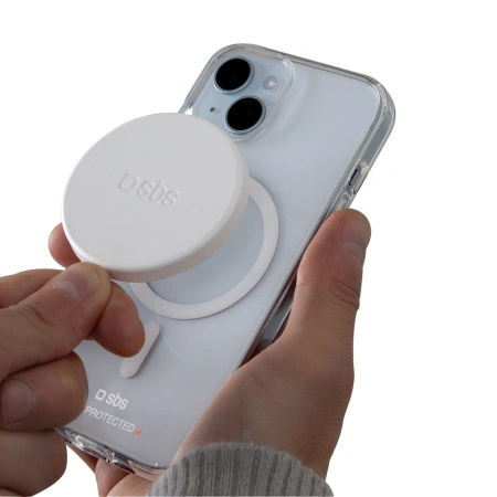 Etui SBS D3O MagSafe do iPhone 15 - przezroczyste