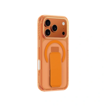 Etui AMAZINGTHING Titan Pro Holder na iPhone 17 Pro kompatybilne z MagSafe - pomarańczowe