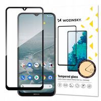 WOZINSKY SZKŁO HARTOWANE FULL GLUE DO NOKIA G20 CASE FRIENDLY NA CAŁY EKRAN