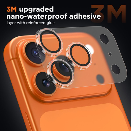 OSŁONA APARATU TECH-PROTECT CAMFULL FIT+ IPHONE 17 PRO MATTE CLEAR