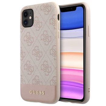 GUESS CASE DO IPHONE 11 XR 6,1 4G STRIPE COLLECTION Z REGULOWANĄ OCHRONĄ