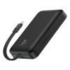 Powerbank Baseus Magnetic Mini MagSafe 10000mAh 30W z wbudowanym kablem USB-C - czarny + kabel Baseus Simple Series USB-C - USB-C 60W 0.3m
